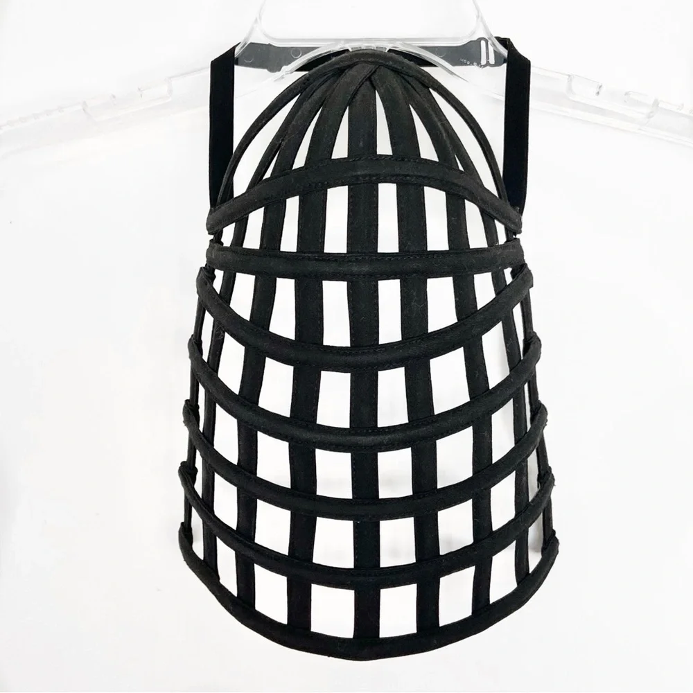 CHROMAT Extended Grid Cage Visor Face mask Tech-Royal SS15 Collection